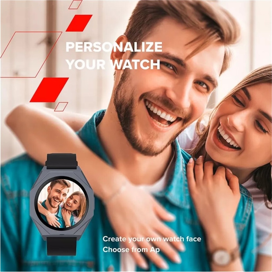 Canyon - Умные часы OTTO IP68 черные