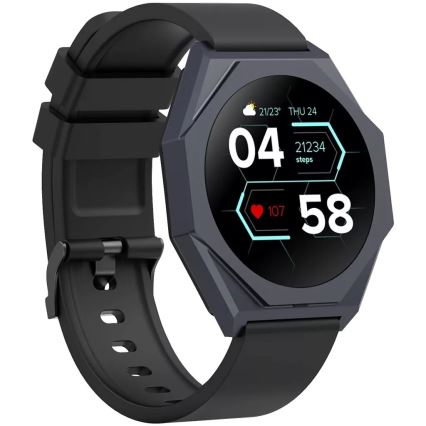 Canyon - Розумний годинник OTTO IP68 чорний