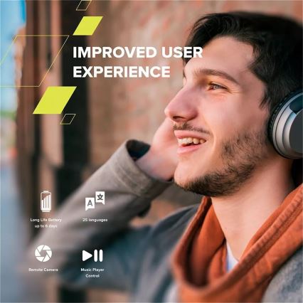 Canyon - Умные часы OTTO IP68 серебристый