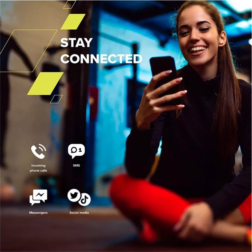 Canyon - Умные часы OTTO IP68 красный