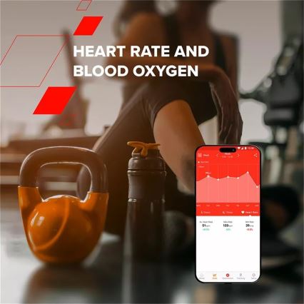 Canyon - Умные часы OTTO IP68 красный