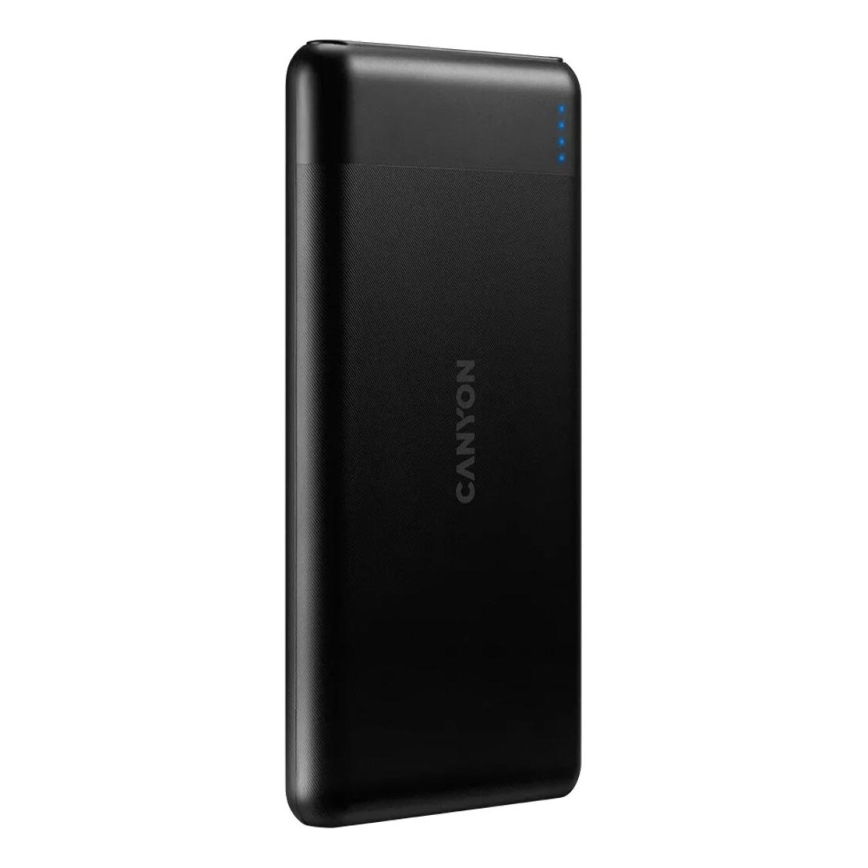 Canyon - Універсальна мобільна батарея Power Delivery 10000 mAh чорний