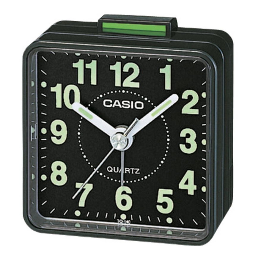 Casio - Будильник 1xAA черный