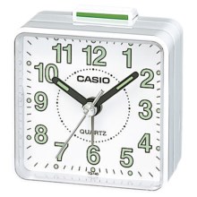 Casio - Будильник 1xAA білий