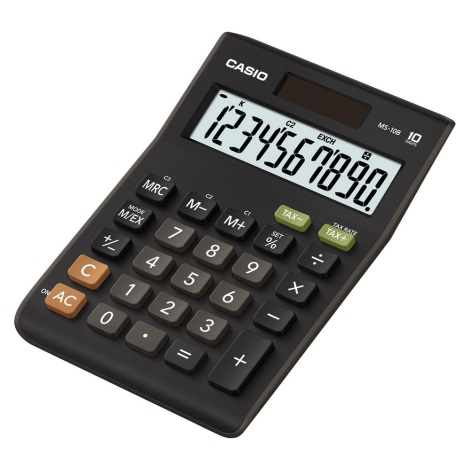 Casio - Настольный калькулятор 1xLR54 черный
