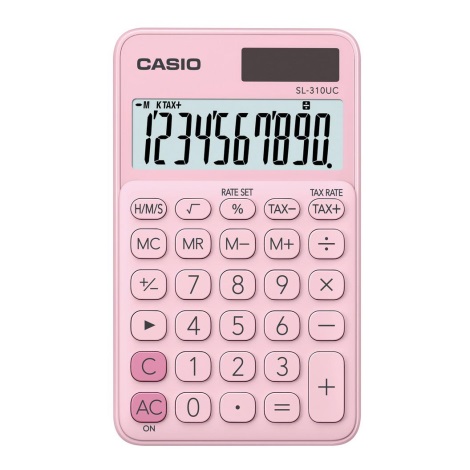 Casio - Калькулятор кишеньковий 1xLR54 рожевий