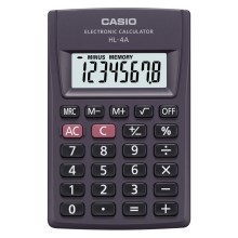 Casio - Кишеньковий калькулятор 1xLR54 чорний