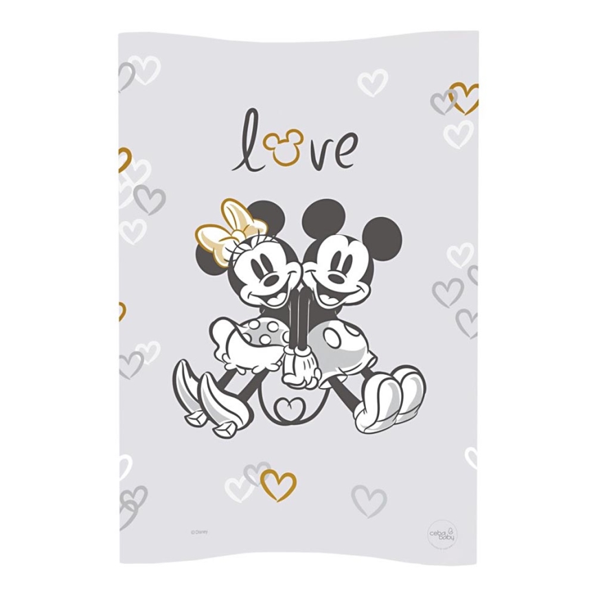 CebaBaby - Детский пеленальный коврик двухсторонний COSY DISNEY 50x70 см серый