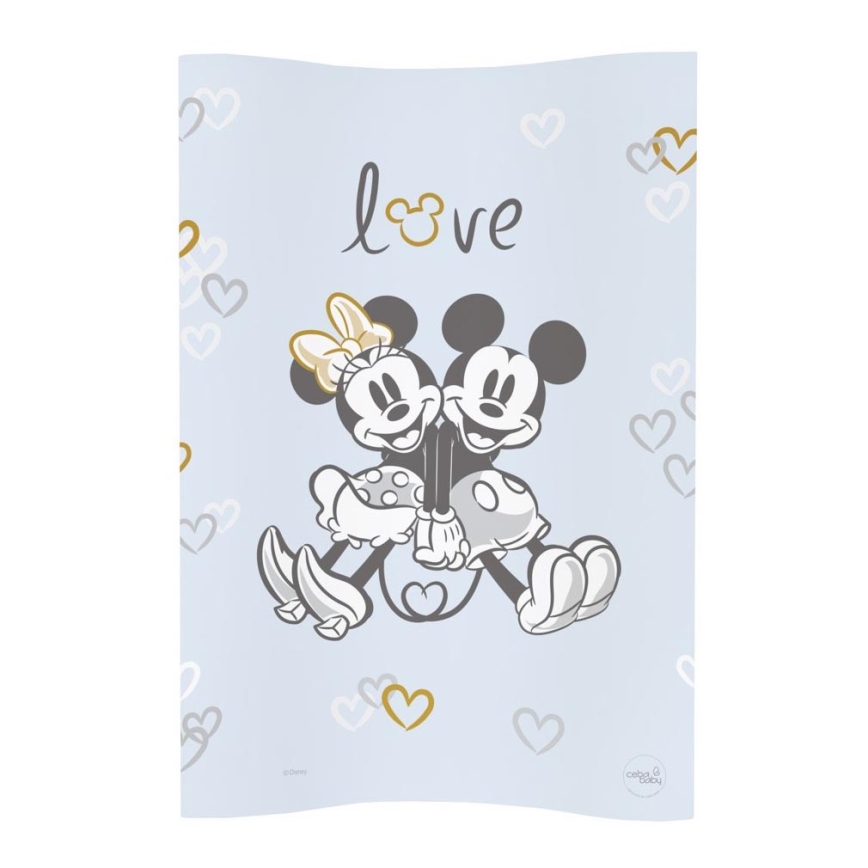 CebaBaby - Детский пеленальный коврик двухсторонний COSY DISNEY 50x70 см синий