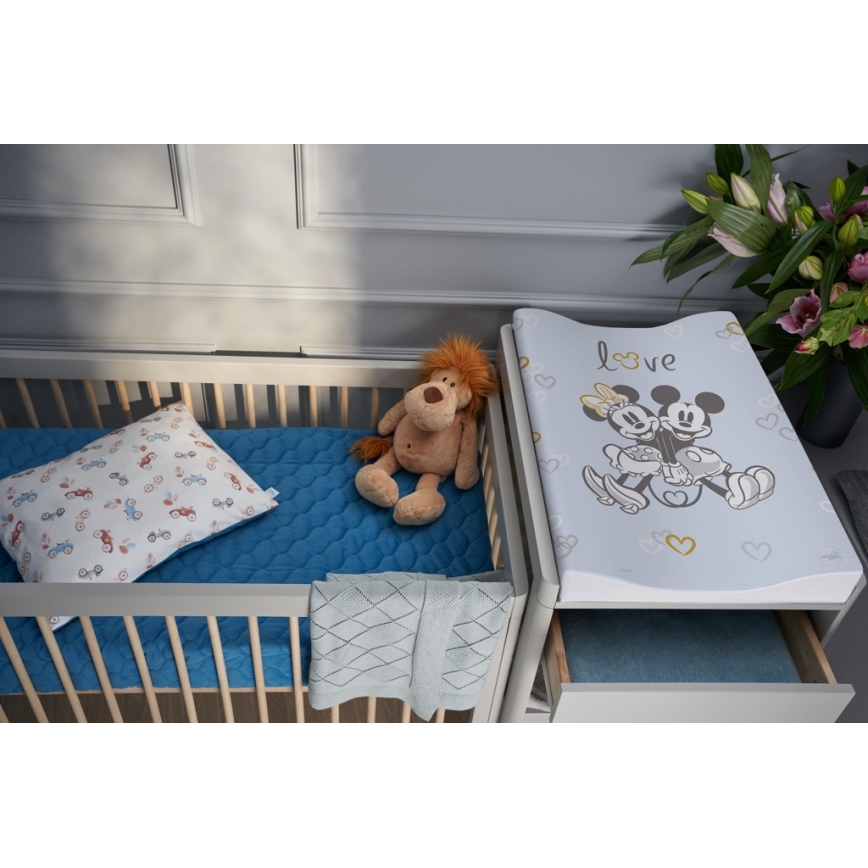 CebaBaby - Детский пеленальный коврик двухсторонний COSY DISNEY 50x70 см синий