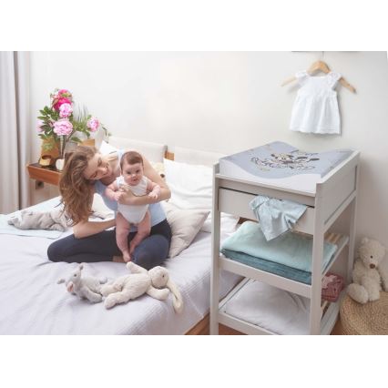 CebaBaby - Детский пеленальный коврик двухсторонний COSY DISNEY 50x70 см синий
