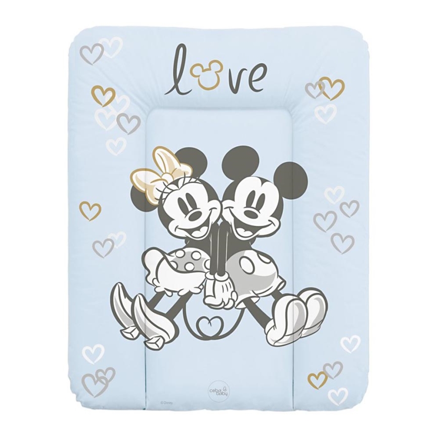 CebaBaby - Пеленальний килимок триокрайовий DISNEY 50x70 см синій
