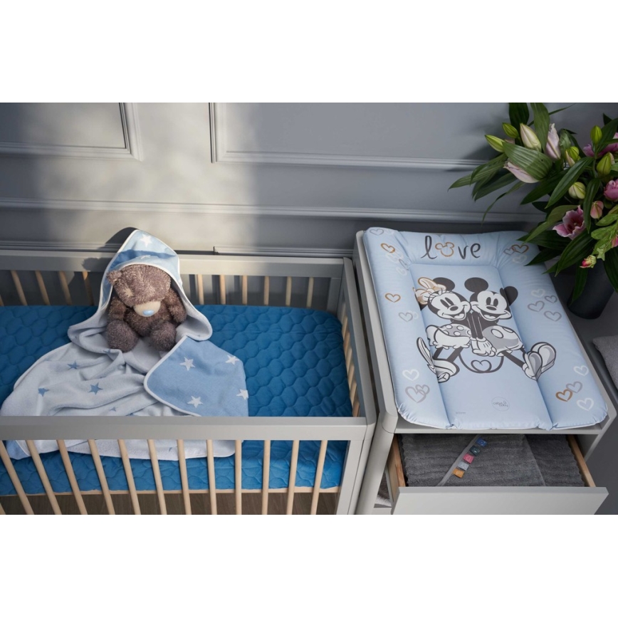 CebaBaby - Пеленальний килимок триокрайовий DISNEY 50x70 см синій