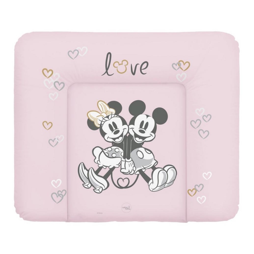 CebaBaby - Пеленальний килимок триокрайовий DISNEY 70x50 см рожевий
