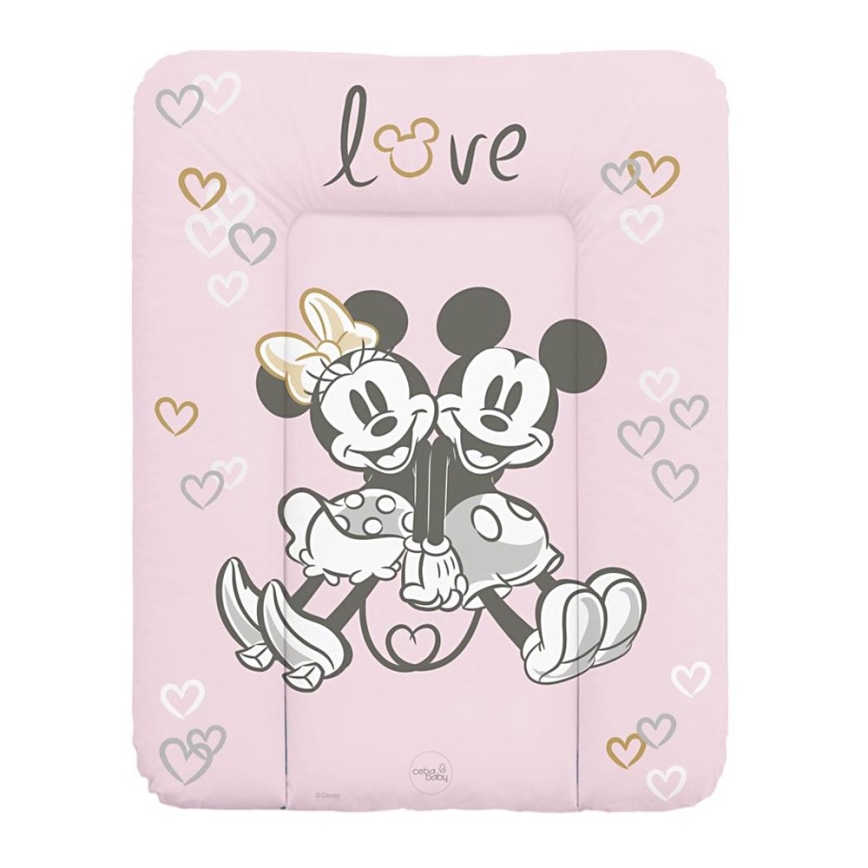 CebaBaby - Пеленальний килимок триокрайовий DISNEY Disney 50x70 см рожевий