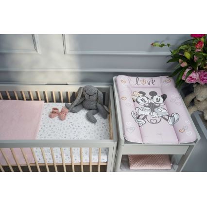 CebaBaby - Пеленальний килимок триокрайовий DISNEY Disney 50x70 см рожевий