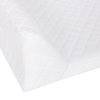 CebaBaby - Пеленальный коврик с фиксированными бортами двусторонний COMFORT 50x70 см белый