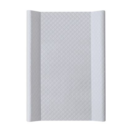 CebaBaby - Пеленальный коврик с фиксированными бортами двусторонний COMFORT 50x70 см серый