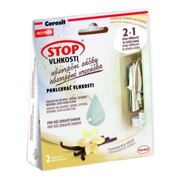 Ceresit - Влагопоглощающие пакетики 2×50 г ваниль