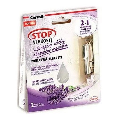 Ceresit - влагопоглощающие саше 2×50 г с ароматом лаванды
