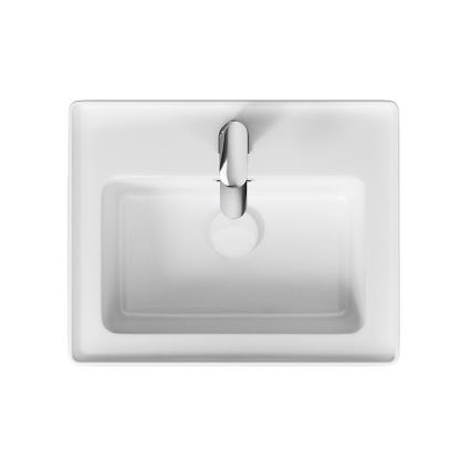 Cersanit K114-005 - Вбудована раковина CREA 40x50,5 см кераміка/глянсова біла