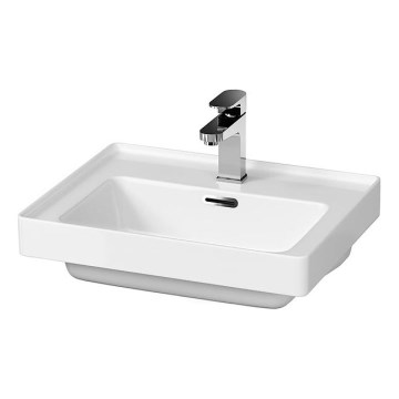 Cersanit K114-005 - Врезной умывальник CREA 40x50,5 см керамика/блестящий белый
