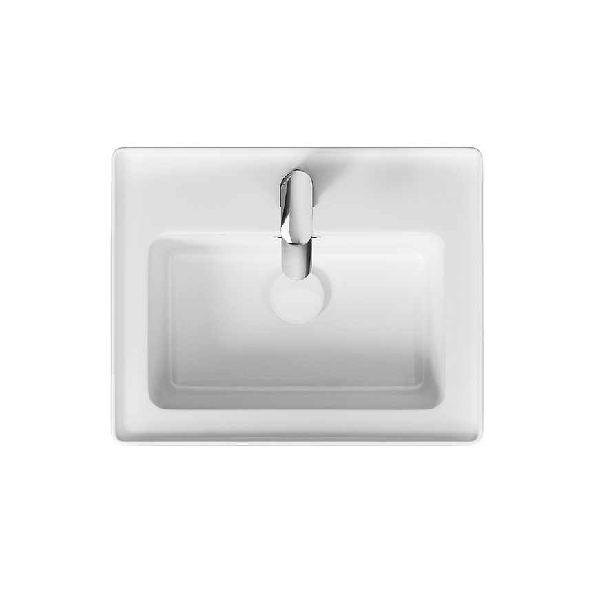 Cersanit K114-005 - Встраиваемая раковина CREA 40x50,5 см керамика/глянцево-белая