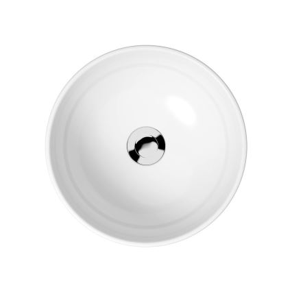 Cersanit K116-047-ECO - Накладная раковина MODUO, диаметр 35 см, керамика/глянцевая белая