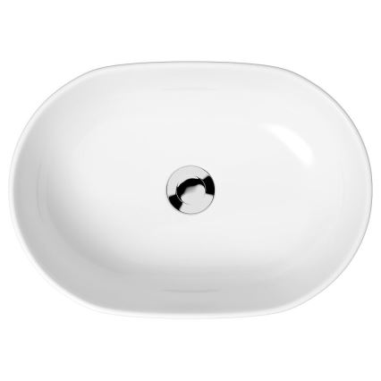 Cersanit K116-049 - Раковина на столешницу MODUO 35,5x50 см керамика/блестящий белый