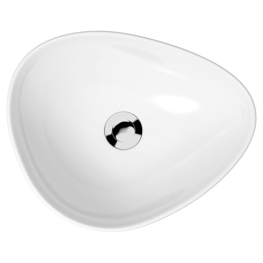 Cersanit K116-051 - Раковина на столешницу MODUO 35,5x44 см керамика/блестящий белый