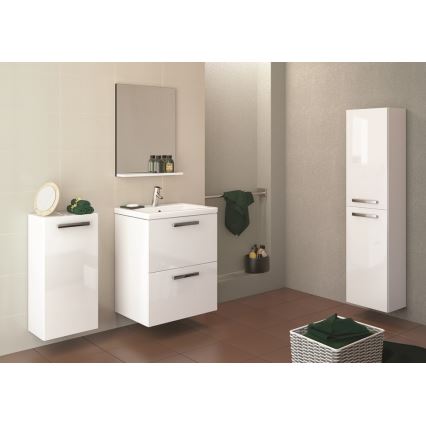 Cersanit K32-002-BOX - Раковина накладная/подвесная COMO 40×50 см, керамика, глянцевая белая