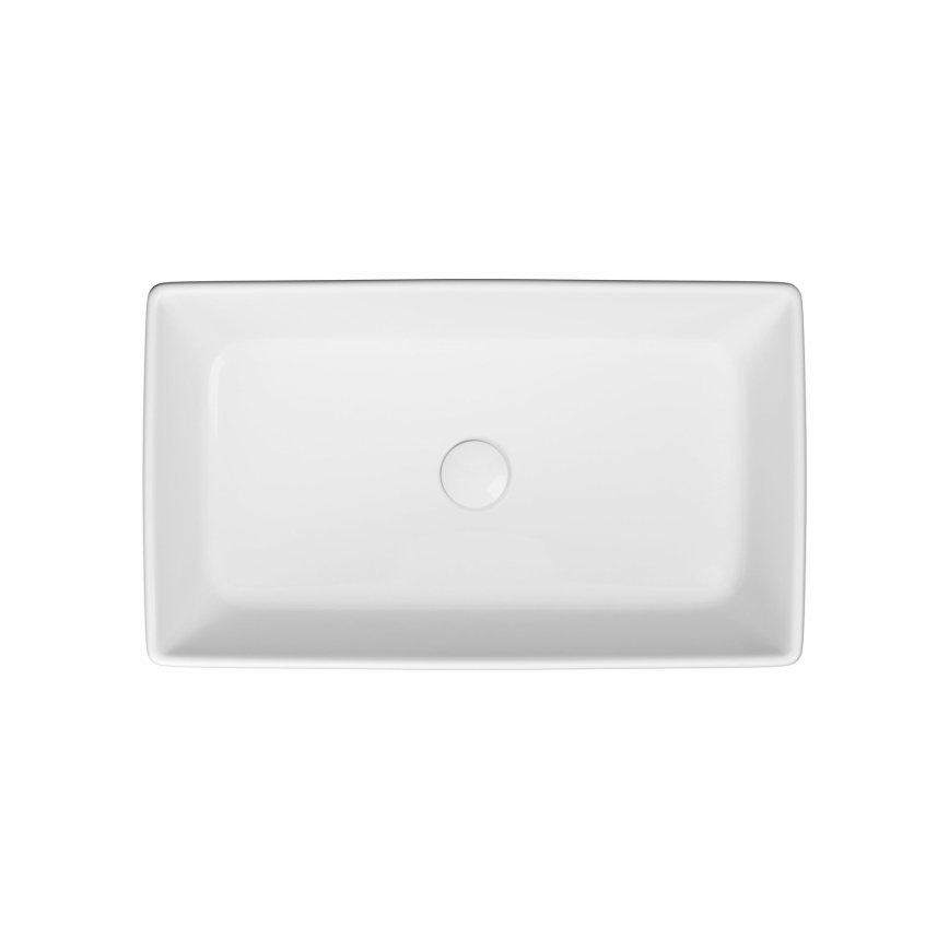 Cersanit K35-047-ECO - Раковина на столешницу CITY 36x60 см керамика/белый глянец