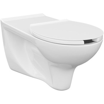 Cersanit K670-002 - Безбар'єрний підвісний унітаз ETIUDA кераміка/білий