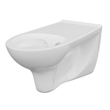Cersanit K670-002 - Безободковый подвесной унитаз ETIUDA керамика/белый