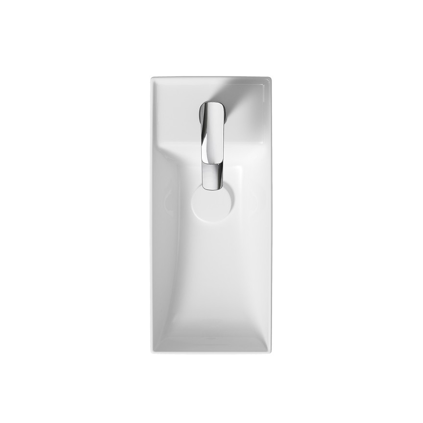 Cersanit K677-005 - Раковина для установки на столешницу LARGA 22x50 см, керамика/глянцево-белая