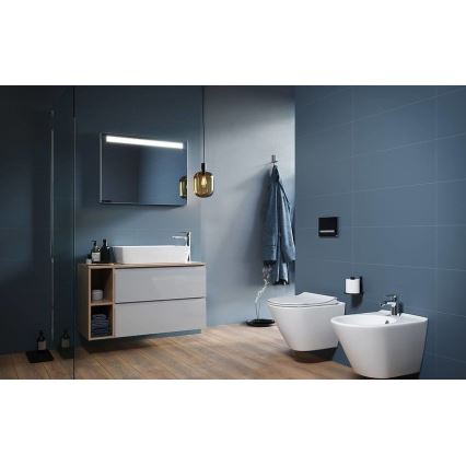 Cersanit K701-104 - Підвісний унітаз з сидінням CITY OVAL кераміка/білий