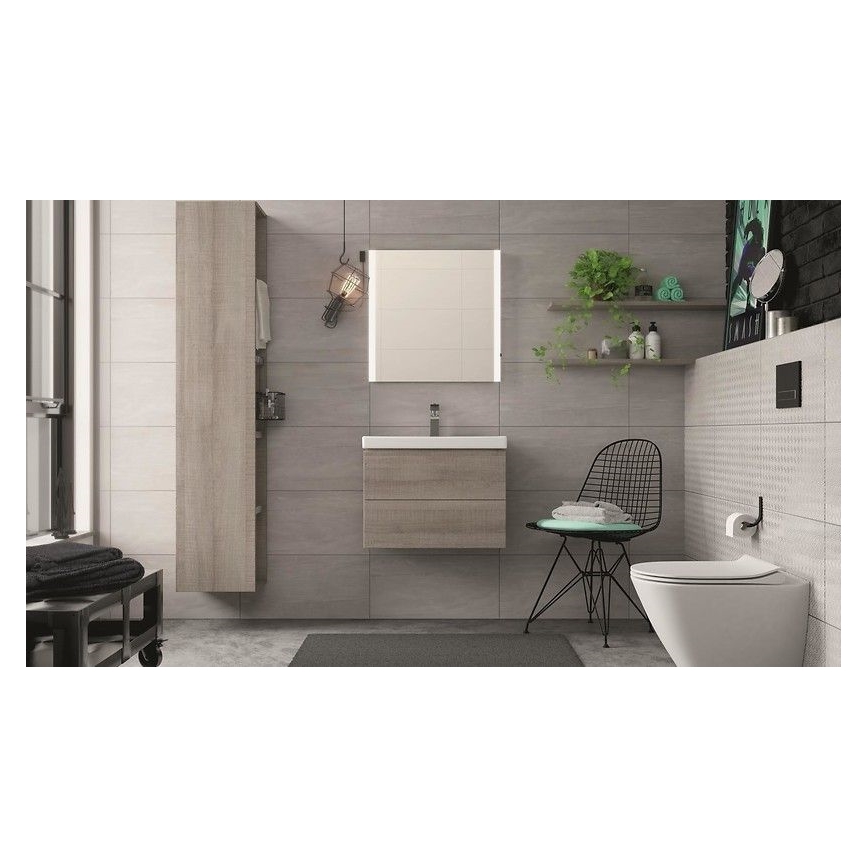 Cersanit K701-104 - Подвесной унитаз с сиденьем CITY OVAL керамика/белый