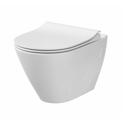 Cersanit K98-0146 - Сиденье для унитаза CITY OVAL SoftClose белый
