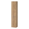 Cersanit S1003-001 - Підвісна шафка для ванної NIKO 140x30 см, горіх