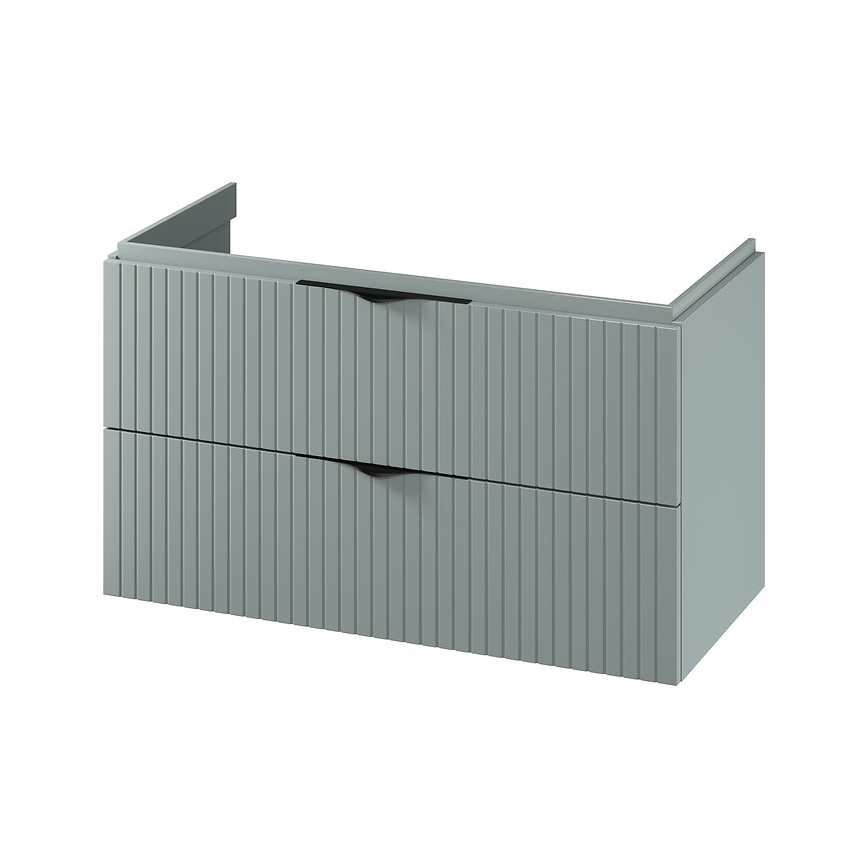 Cersanit S1015-012 -Підвісна тумба під умивальник TIRSO 100x45 см м'ятна