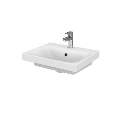 Cersanit S801-230-DSM - Подвесной шкафчик для ванной с раковиной MEDDIE 62x50 см белый
