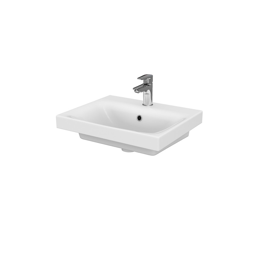 Cersanit S801-230-DSM - Подвесной шкафчик для ванной с раковиной MEDDIE 62x50 см белый