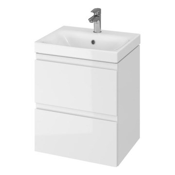 Cersanit S929-012 - Подвесная тумба под раковину MEDDIE 57x49,4 см блестящий белый
