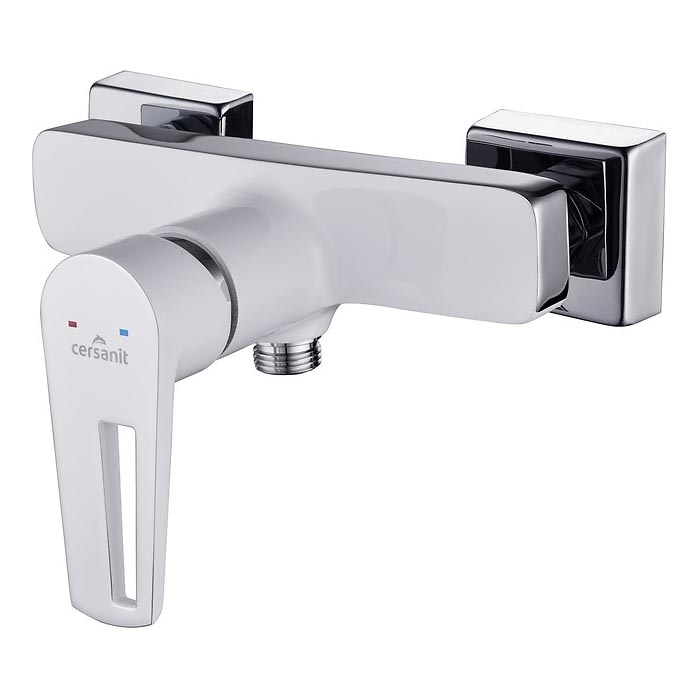 Cersanit S951-033 - Змішувач для душу MILLE білий/глянцевий хром