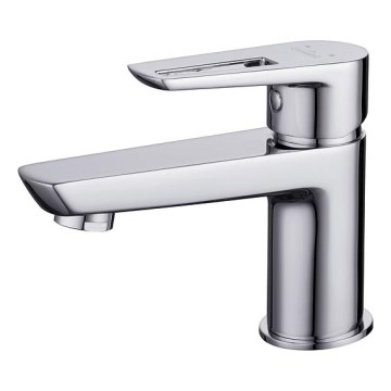 Cersanit S951-045 - Смеситель для умывальника MILLE 13,4 см блестящий хром + слив