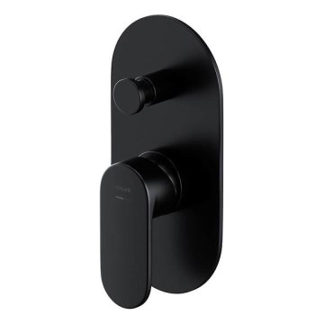 Cersanit S951-322 - Смеситель для душа скрытого монтажа CREA черный