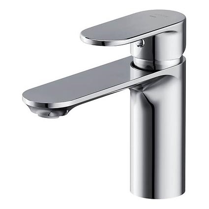 Cersanit S951-328 - Змішувач для умивальника CREA 14,3 см глянцевий хром