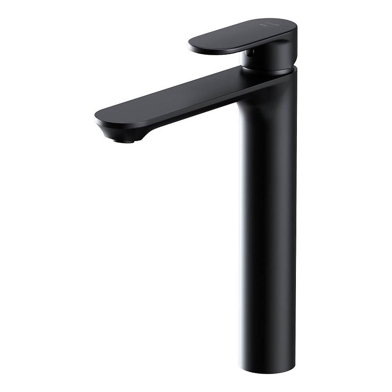 Cersanit S951-332 - Смеситель для умывальника CREA 27,4 см черный