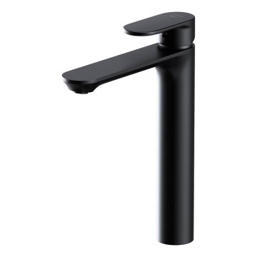 Cersanit S951-332 - Смеситель для умывальника CREA 27,4 см черный