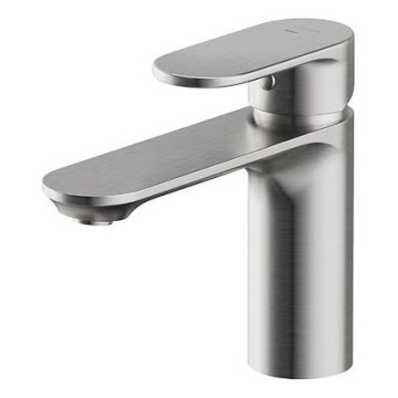 Cersanit S951-334 - Змішувач для умивальника CREA 14,3 см нікель